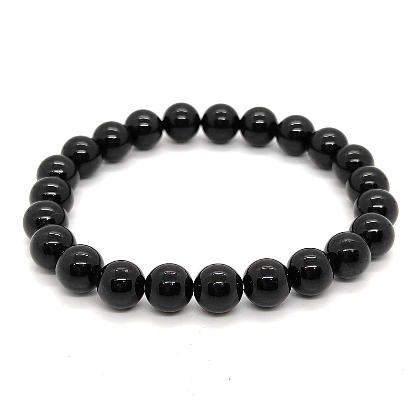 Black Tourmaline Natural With Certified Bracelet